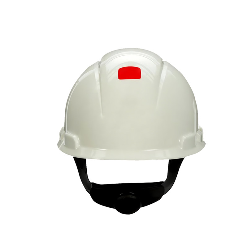 3M™ SecureFit™ Hard Hat H-701SFR-UV, White, 4-Point Pressure Diffusion Ratchet Suspension, with Uvicator, 20 ea/Case